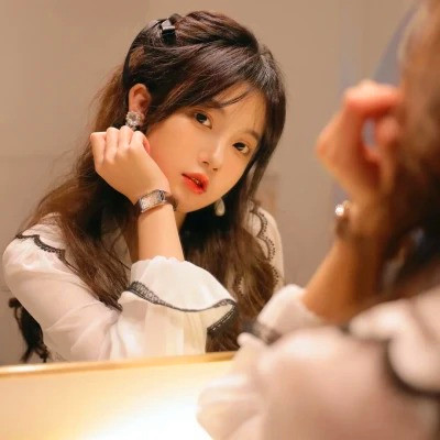 真人可爱小清新女生头像图片