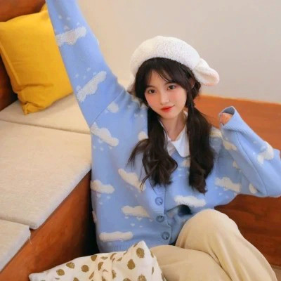 真人可爱小清新女生头像图片