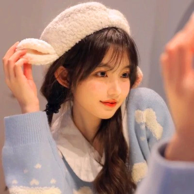 真人可爱小清新女生头像图片
