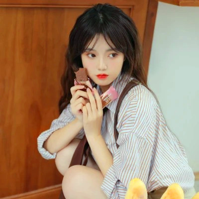 真人可爱小清新女生头像图片