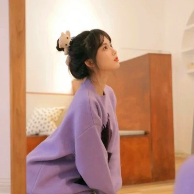 真人可爱小清新女生头像图片