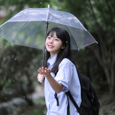 真人可爱小清新女生头像图片