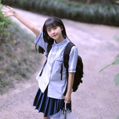 真人可爱小清新女生头像图片