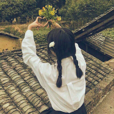 真人可爱小清新女生头像图片