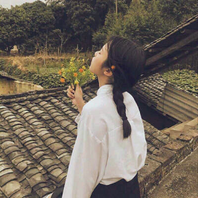真人可爱小清新女生头像图片