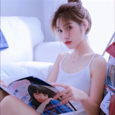 简单干净小清新头像女