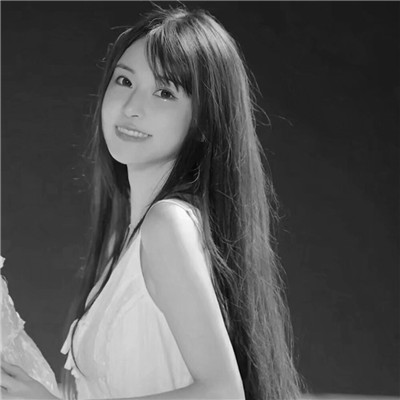 闺蜜头像一对两张黑白高清图片