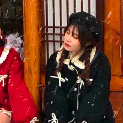 温柔神仙真人闺蜜头像两人超级好看