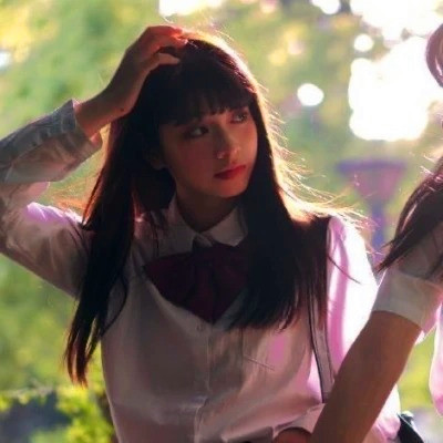 温柔神仙真人闺蜜头像两人超级好看
