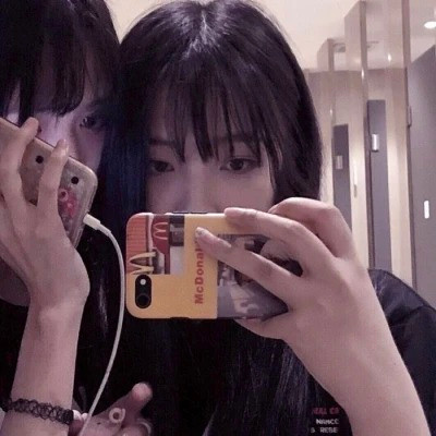 温柔神仙真人闺蜜头像两人超级好看