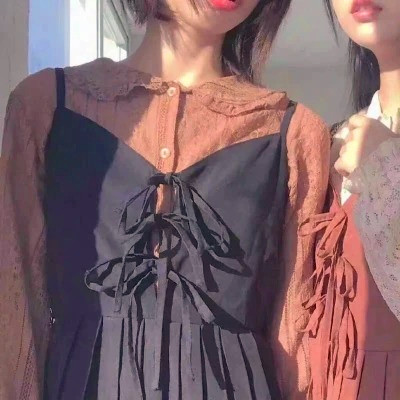 温柔神仙真人闺蜜头像两人超级好看