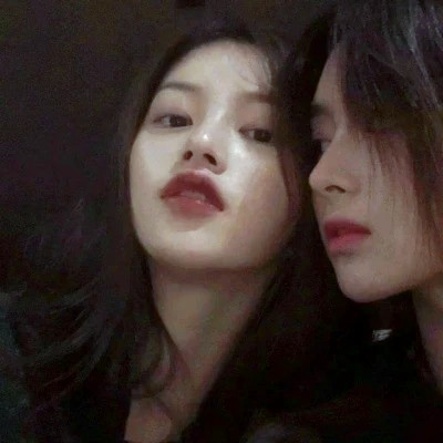 温柔神仙真人闺蜜头像两人超级好看