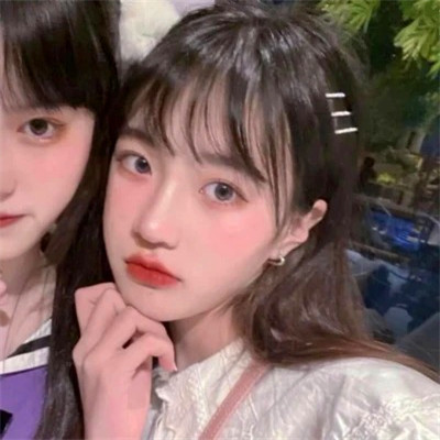 温柔神仙真人闺蜜头像两人超级好看