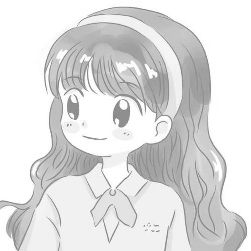 二人闺蜜女生黑白动漫头像图片
