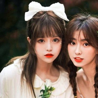双人女生闺蜜头像图片