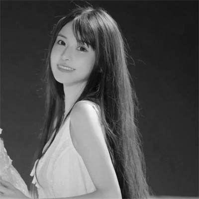 闺蜜头像真人黑白双人高清图片