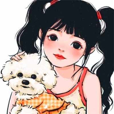可爱呆萌女生头像图片