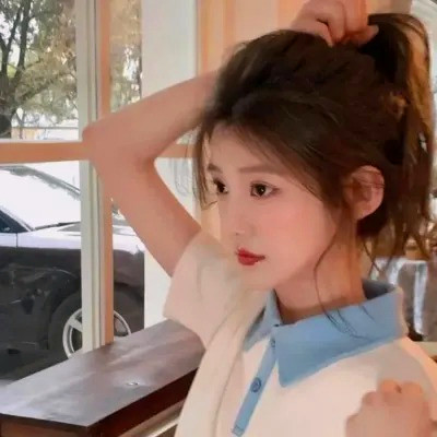 可爱呆萌女生头像图片