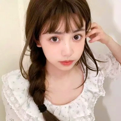 可爱呆萌女生头像图片