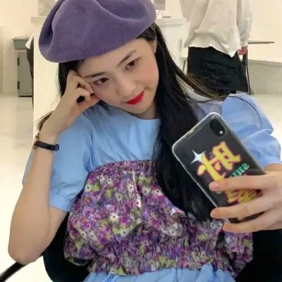 可爱呆萌女生头像图片