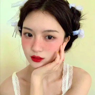 可爱呆萌女生头像图片