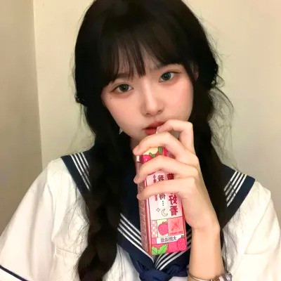 可爱呆萌女生头像图片