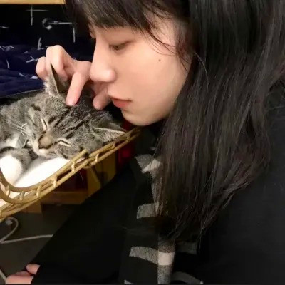 可爱呆萌女生头像图片