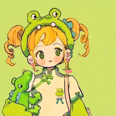 可爱呆萌女生头像图片