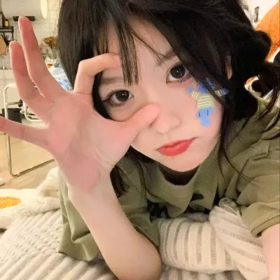 可爱呆萌女生头像图片