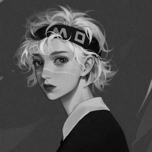 欧美高级感黑白头像