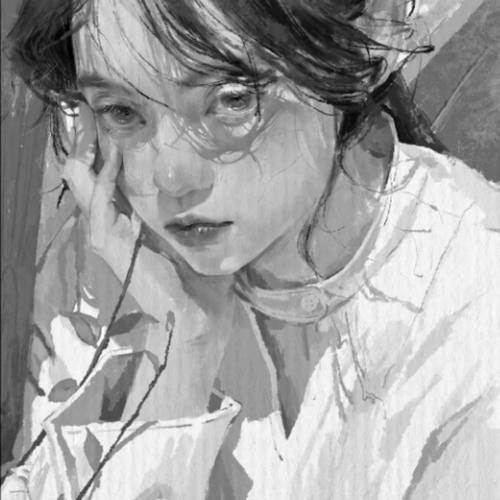 欧美高级感黑白头像