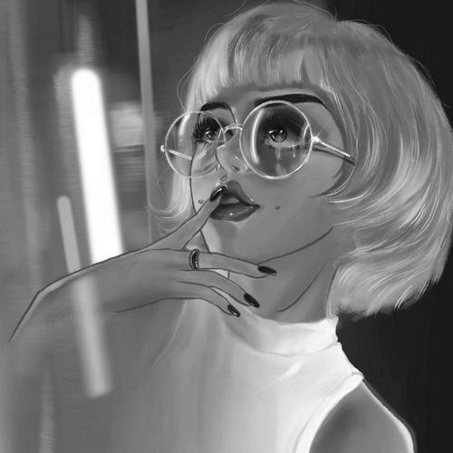 欧美高级感黑白头像