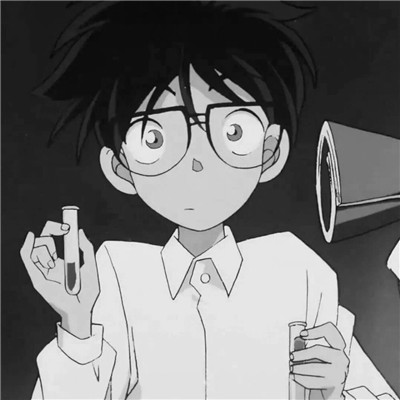 情侣头像高级黑白一左一右图片