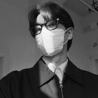 黑白帅气冷酷男生头像图片
