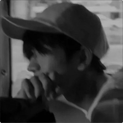 黑白帅气冷酷男生头像图片