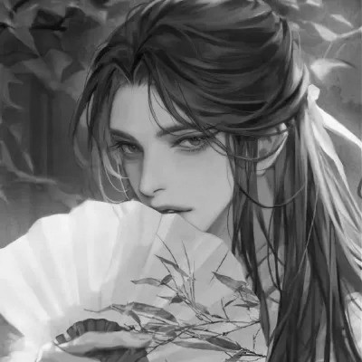古风头像黑白男