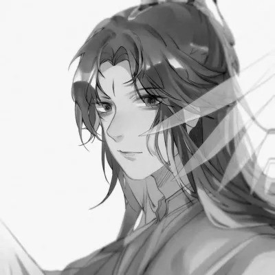 古风头像黑白男