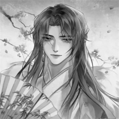 古风头像黑白男