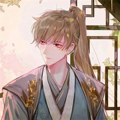 唯美古风淡雅男子头像图片