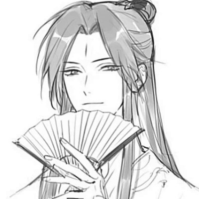 唯美古风淡雅男子头像图片
