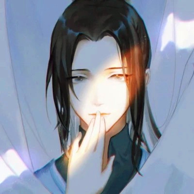 唯美古风淡雅男子头像图片