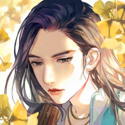 唯美古风淡雅男子头像图片