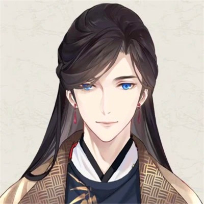 唯美古风淡雅男子头像图片