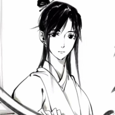 唯美古风淡雅男子头像图片