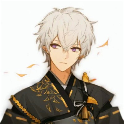 唯美古风淡雅男子头像图片