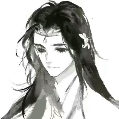 唯美古风淡雅男子头像图片