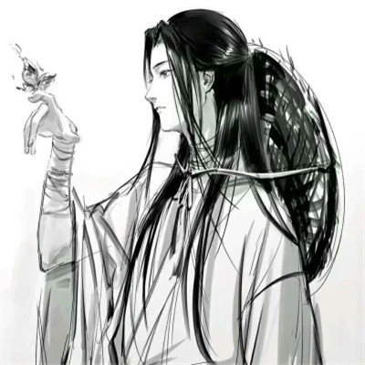 唯美古风淡雅男子头像图片