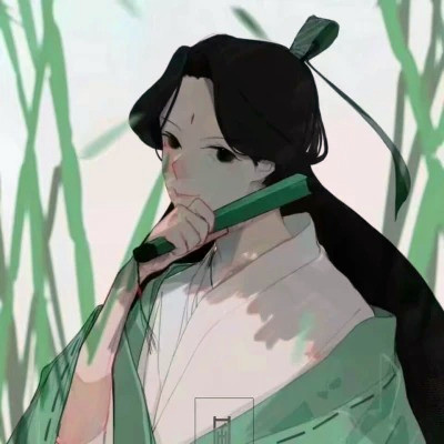 唯美古风淡雅男子头像图片