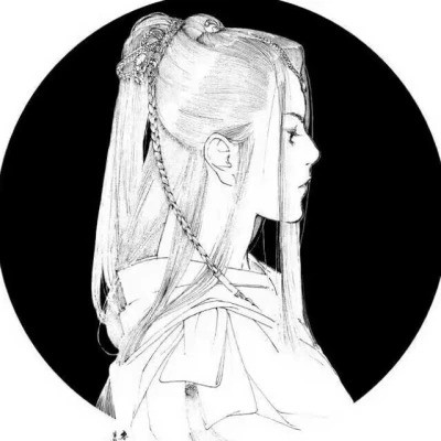 唯美古风淡雅男子头像图片