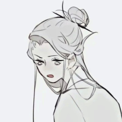 唯美古风淡雅男子头像图片